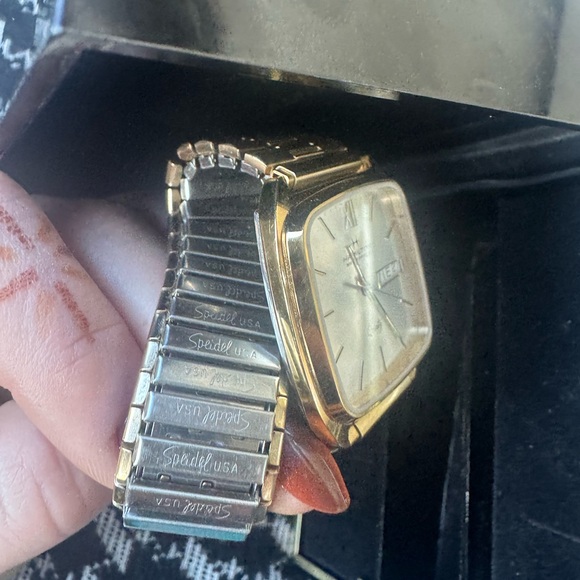 Hamilton Two-Tone Gold and Silver Watch